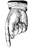 a hand pointing down indicating there's more to read below